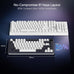 Redragon K673 PRO Wireless 81-Key RGB Gasket Gaming Keyboard, Scroll Knob