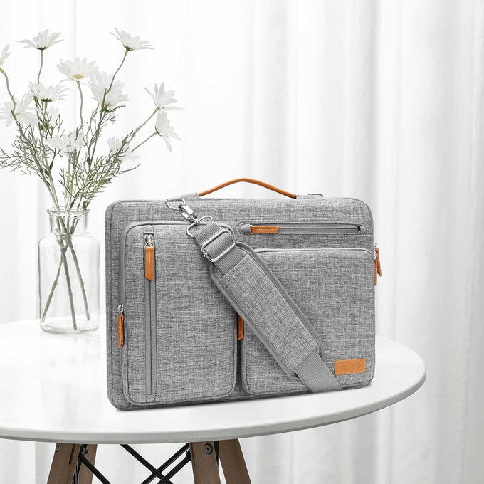 MOSISO 360 Protective Laptop Shoulder Bag 15.6 inch,15-16 inch Laptop Bag