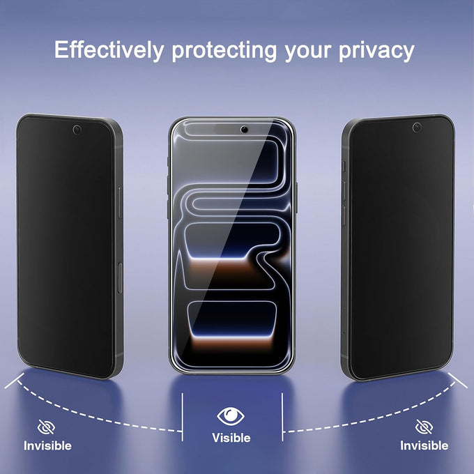 Ailun Privacy Screen Protector + Camera Lens Protector for iPhone 17 Pro
