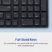 Dell KM555 Pro Compact Silent Keyboard and Mouse, Black
