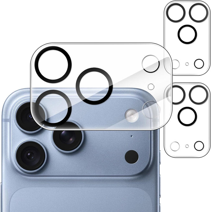 JETech Camera Lens Protector for iPhone 15/15 Plus, 3-Pack