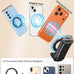 OMOTON TP02 Magnetic Phone Tripod for MagSafe, 360° Pivot, Clamp & Stand