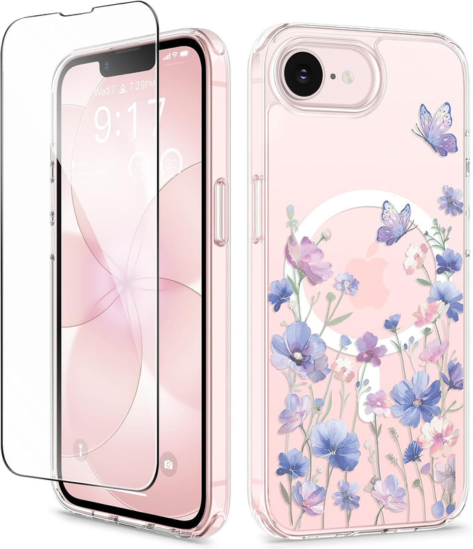 GVIEWIN for iPhone 17e Case & iPhone 16e Case with Screen Protector