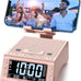 TechGlow Foldable Cellphone Stand with Wireless Bluetooth Speaker Birthday Gifts for Men Women Mother Father Cool Tech Gadgets