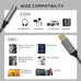 2 Pack USB C to 3.5mm Audio Adapter, USB C to Aux Female Dongle Cable Cord