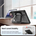 Fintie Multi-Angle Kickstand Case for Samsung Tab A11+/A9+ 11 in, Black