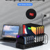 100W Charging Station for Multiple Devices, 10-Port USB Fast Charger, Black