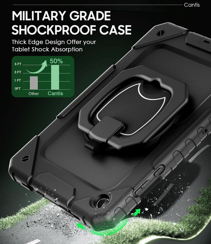 Cantis Case for Samsung Galaxy Tab A11 Plus 11'' 2026 (SM-X230/X236/X238)