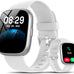 Smart Watch with Alexa Built-in, 1.83" HD Bluetooth Calling Fitness Tracker