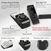 Portable Door Lock & Door Stop Alarm Set, Dual Protection Home Security Door Kit, Travel Hotel Lock Devices Pocket Self Defensey Tools for Traveling Hotel Home Apartment,Red