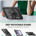 SEYMAC Case for Samsung Galaxy Tab A11+/A9+ Plus 11", Black
