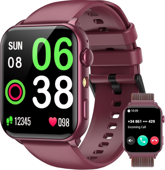 Smart Watches for Men, 1.91" AMOLED Men's Fitness Watch with 7-Day Battery
