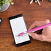 100 Pcs Ballpoint Pen with Stylus 2 in 1 Ballpoint Pen for Touch Screens, 2 in 1 Thank You Pen Gift for Colleagues, Coworker, Office (Rose Pink)