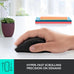 Logitech M705 Marathon Full Size 2.4 GHz Wireless Mouse - Black