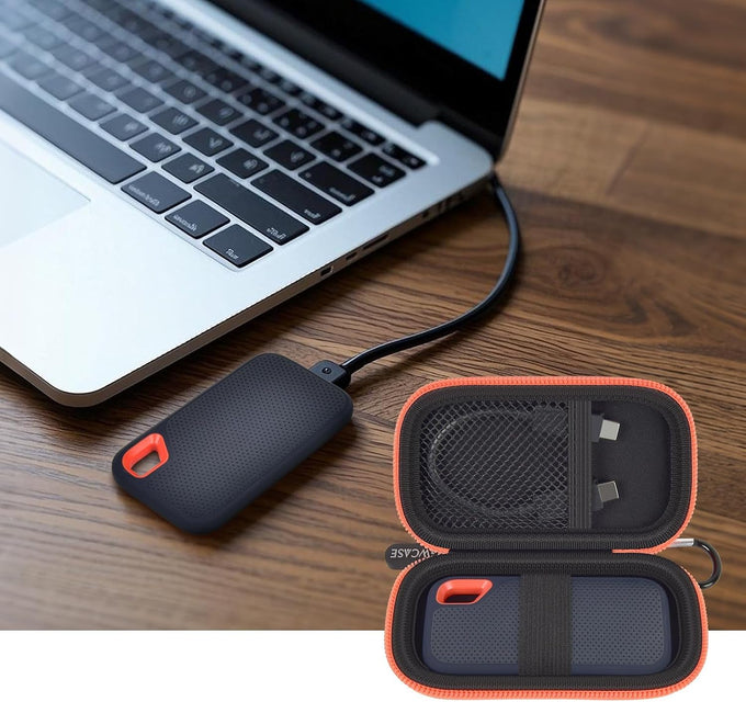 GWCASE Hard Case for SanDisk Extreme Portable External Solid State Drive