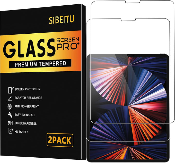 SIBEITU 2 Pack Screen Protector for iPad A16 11th 2025 /10th Gen 10.9" 2022