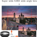 Phone Camera Lens, Professional Attachment Universal Clip on Cell Phone Photography Camera Attachable Mobile Extra 0.45X Wide Angle 12.5X Super Macro Lens Kit for iPhone Android Smartphone