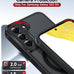 LeYi for Samsung-Galaxy-S22 Case [MagSafe Fit] Slim Translucent, Black