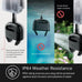 Kasa Outdoor Smart Plug, Smart Home Wi-Fi Outlet with 2 Sockets, EP40