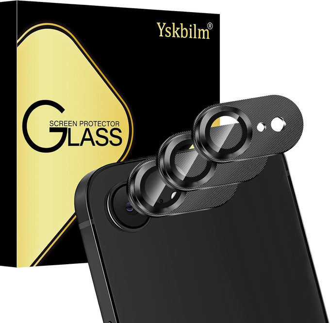 (3 Pack) Camera Lens Protector for iPhone 17e / iPhone 16e, Anti Scratch, Bubble Free,Tempered Glass Screen Protecto