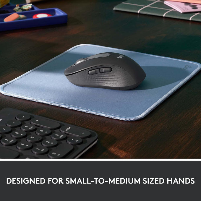 Logitech Signature M650 for Business Wireless Mouse Small - Graphite