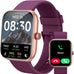 Smart Watch for Women, Smartwatch for iPhone & Android Bluetooth (Answer/Call) Built-in Alexa, 1.91" HD Fitness Tracker with 105+ Sport Modes, IP68 Waterproof, Sleep/Heart Rate/SpO2/Stress Monitor