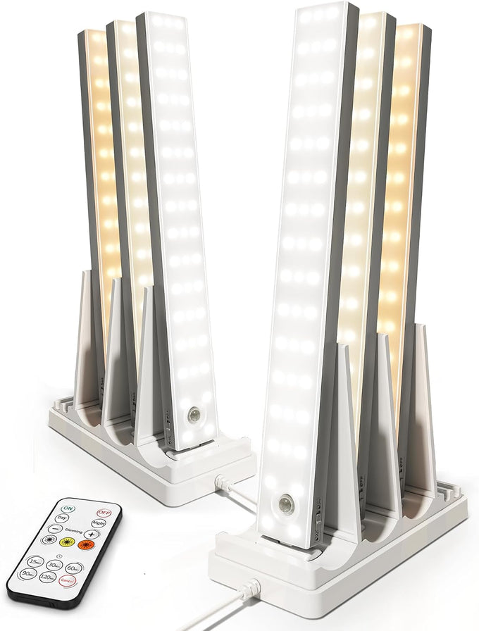 EZVALO Under Cabinet Lighting with Charging Station, Motion Sensor Lights