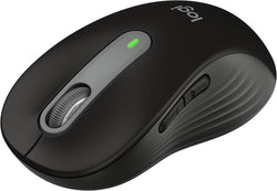 Logitech Signature M650 L Full Size Wireless Mouse Large Sized - Black