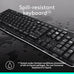 Logitech MK270 Full Size Wireless Keyboard and Mouse Combo - Black