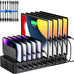 100W Charging Station for Multiple Devices, 10-Port USB Fast Charger, Black
