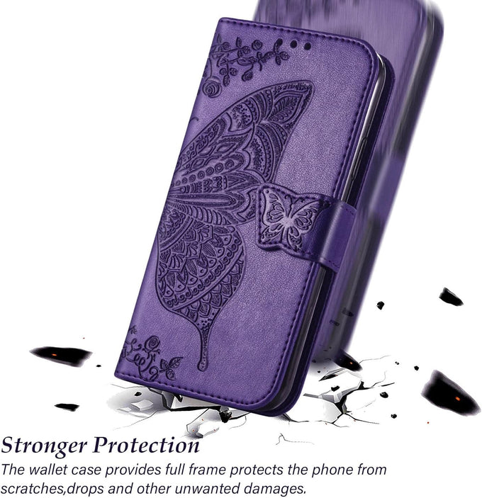for Samsung Galaxy A17 5G Phone Case Wallet,Purple