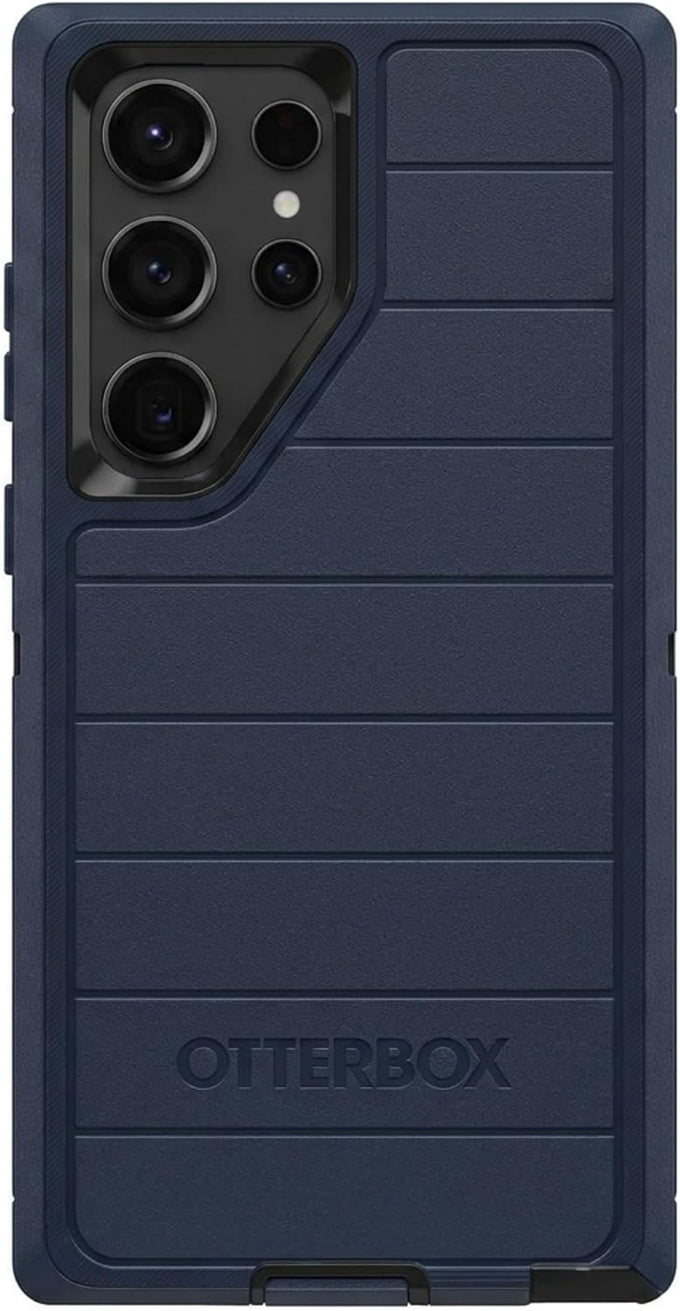 OtterBox Galaxy S23 Ultra (Only) - Defender Series Case - Black, Rugged & Durable - with Port Protection - Case Only - Microbial Defense Protection - Non-Retail Packaging