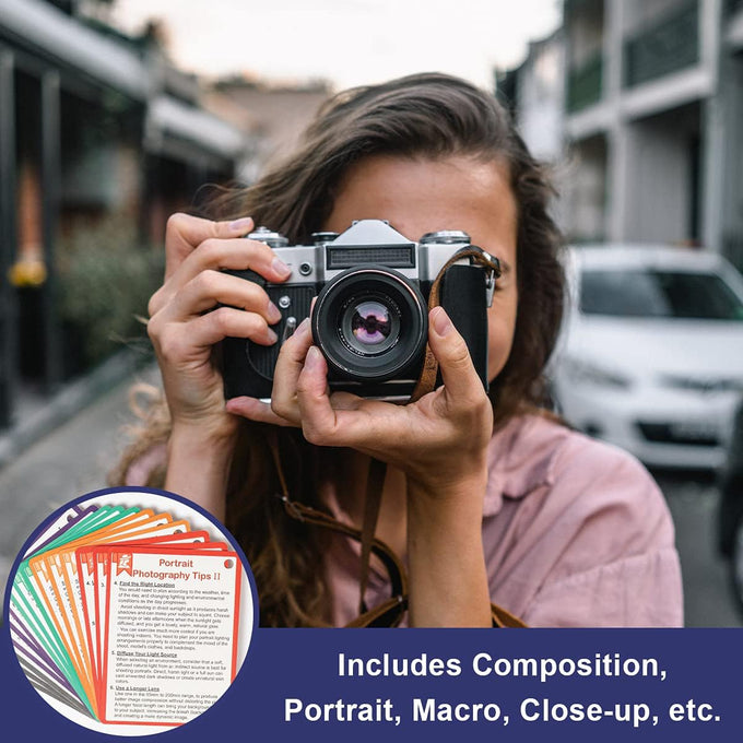 DSLR Cheat Sheet Photography Accessories Camera Accessories for Canon Nikon