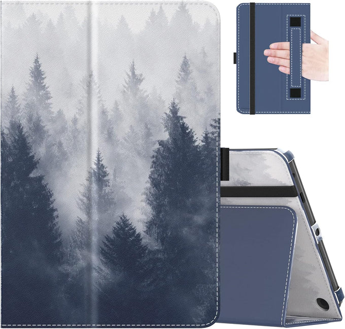 MoKo Case Fits Amazon Kindle Fire HD 8 & 8 Plus Tablet 8", Black