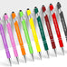 10 PCS Inspirational Pens Bulk with Stylus Tip Gifts Black Ink