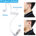 Gejoy 4 Pcs Security Earpiece Costume Fake Earpiece and Black Glasses