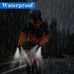 MOIPEJO LED Flashlight Gloves, Gifts for Men Dad Him Boyfriend Husband, Cool Gadget Hands-Free Finger Lights for Camping Fishing Repairing, Fathers Day Christmas Birthday Gift-Black