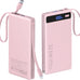 10000mAh Power Bank Built-in 2 Cables,40% Thinner 22.5W PD Portable Charger