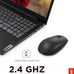 Lenovo 530 Wireless Mouse – Full Size Computer Mouse for PC, Laptop, Windows Computer - 2.4 GHz Nano USB Receiver - Ambidextrous Design - 12 Months Battery Life – Cordless