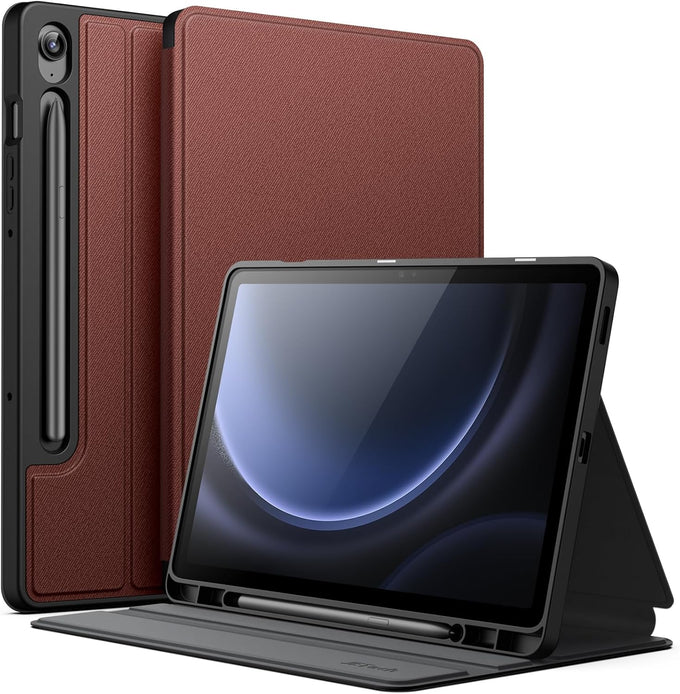 JETech Folio Case for Samsung Galaxy Tab S10 Lite/S10 FE/S9 FE 10.9", Black