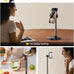 DIMONCOAT Phone Stand for Desk Angle Height Adjustable Phone Holder iPhone