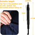 JOTOVO Pocket Universal Handcuff Key Strong Polymer Finish, Police Cuff Keys Clip for All Standard Series Hand Cuffs - 2 Pack