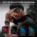 Smart Watch for Women Men, 1.85" HD AMOLED Fitness Tracker (Answer/Call) with 24/7 Heart Rate/Sleep/SpO2 Monitor for iPhone & Android, 120+ Sports Modes Smartwatch with IP68 Waterproof, 2 Bands