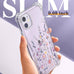 GVIEWIN for iPhone 11 Case Floral, Screen Protector & Camera Lens Protector