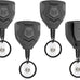 MNGARISTA Heavy Duty Retractable Badge Reel, 8 oz 31.5'' Keychain, 2 Pack