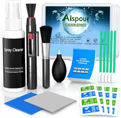 Aispour Camera Lens Cleaning Kit, 10-in-1 Camera Cleaning Kit