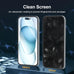 NEW'C for iPhone 16, iPhone 15 Screen Protector Installation Tool Included