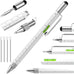 Pen Gifts for Men, Huhoo Cool Gadgets Tools Multi Tech Pen for Men, Personalized Gifts for Dad or Him, Funny Gift for Christmas, Father's Day, Valentines or Birthdays