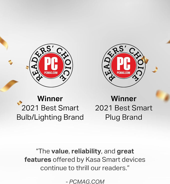 kasa smart Plug Power Strip KP303, Surge Protector with 3 Individually Controlled Smart Outlets and 2 USB Ports, Works with Alexa & Google Home, No Hub Required , White