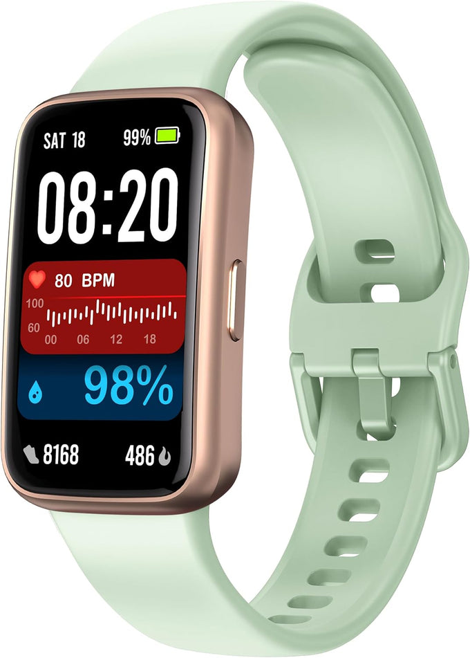 Fitness Tracker Smart Watch, 1.47"Color Screen,100+ Sports (olive black)